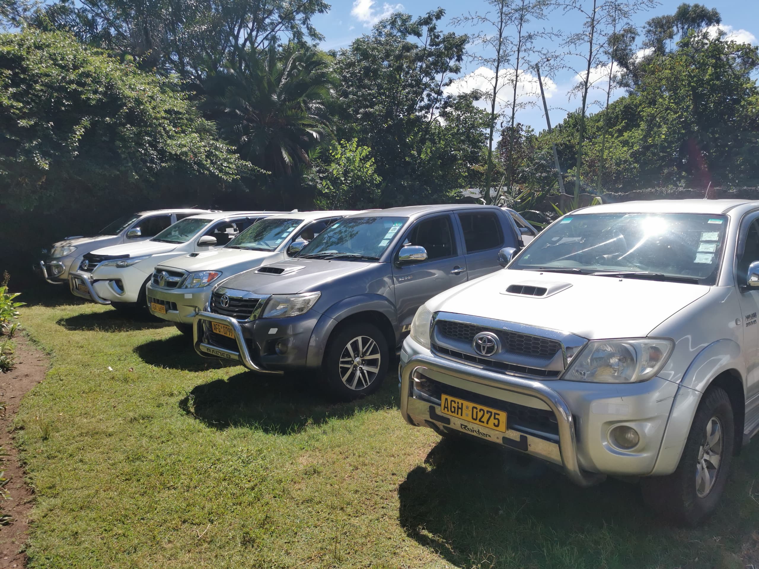 Chasbeck Car Rental Fleet